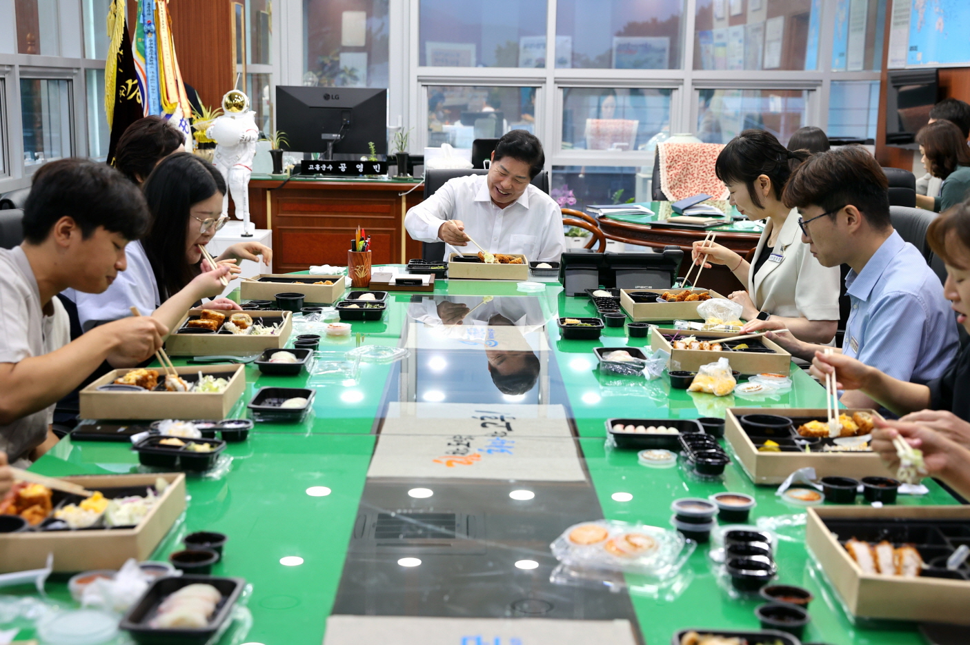 군수실 문턱 낮춘 ‘고소한 만남’, 고흥군 직원 소통 혁신 포문!