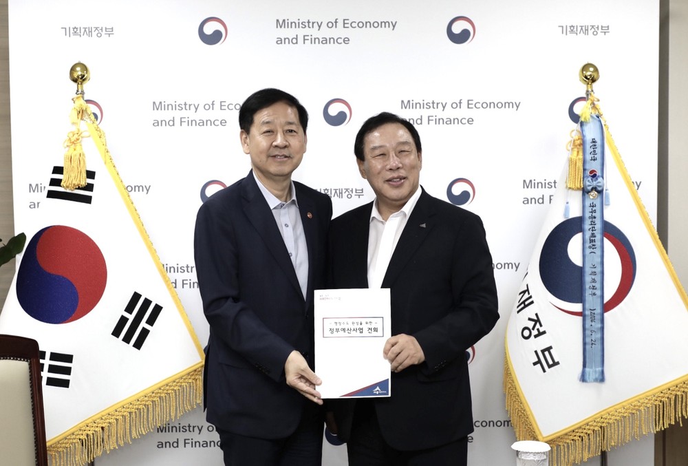 최민호 시장, 행정수도 완성 과제 국비 지원 요청