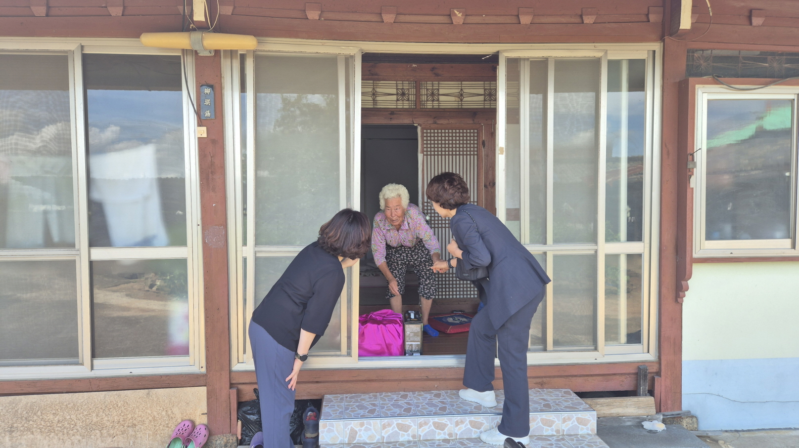 고흥군, 제80주년 광복절 맞아 독립유공자 유족 위문