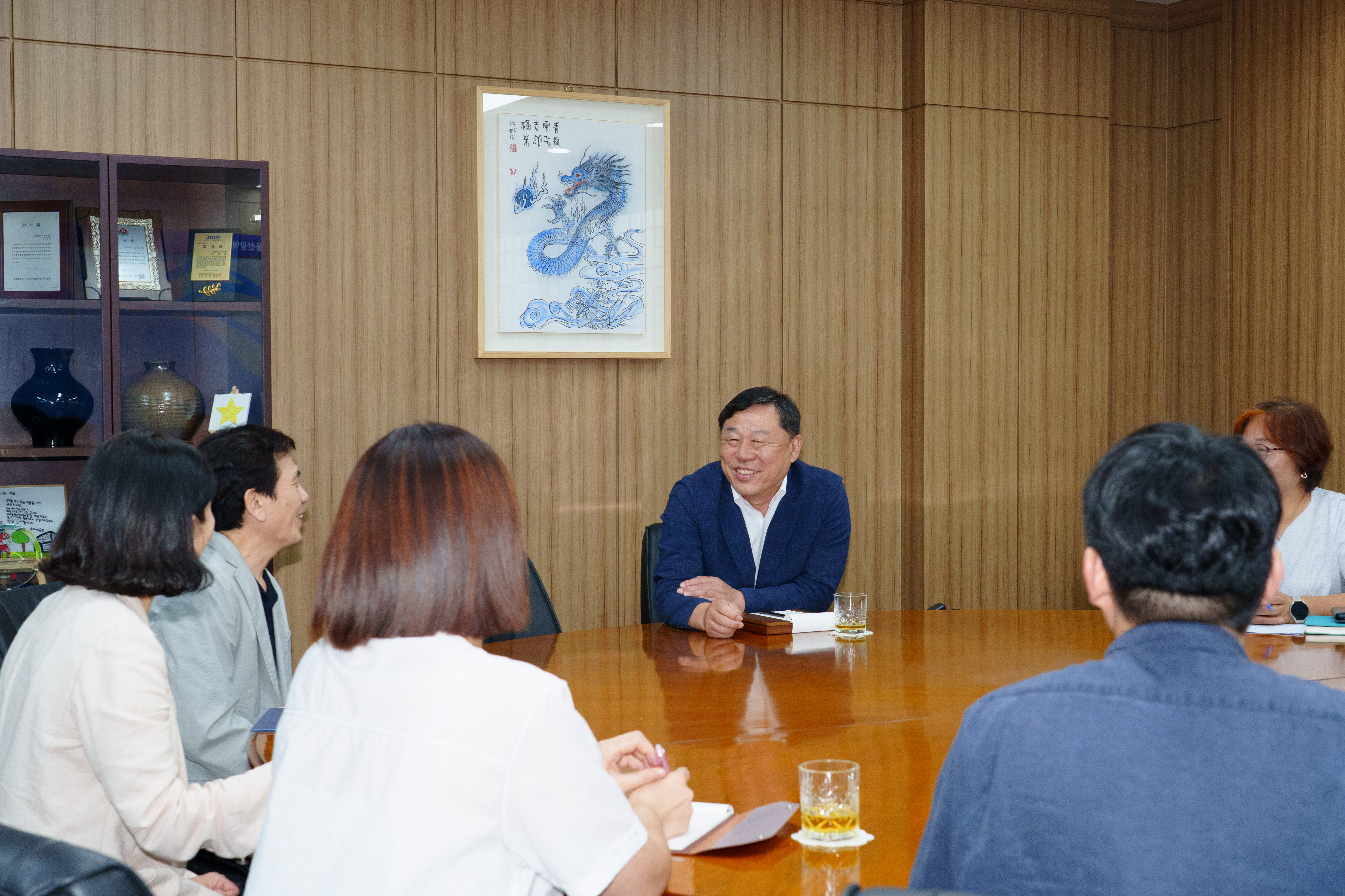 광주 광산구청, 울산 동구청 방문 노동복지기금 설치 노하우 벤치마킹