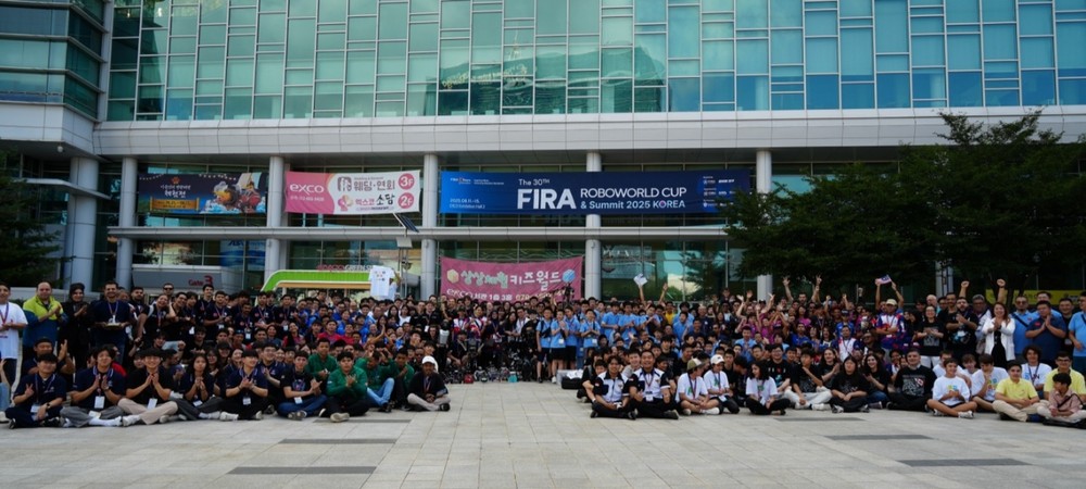FIRA 로보월드컵 앤 써밋 2025, AI로봇도시 대구서 성황리 마무리!