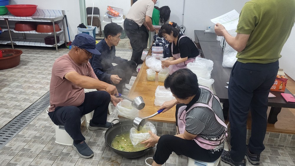 속초시 교동 주민자치위원회에 전해진 편지 한 장