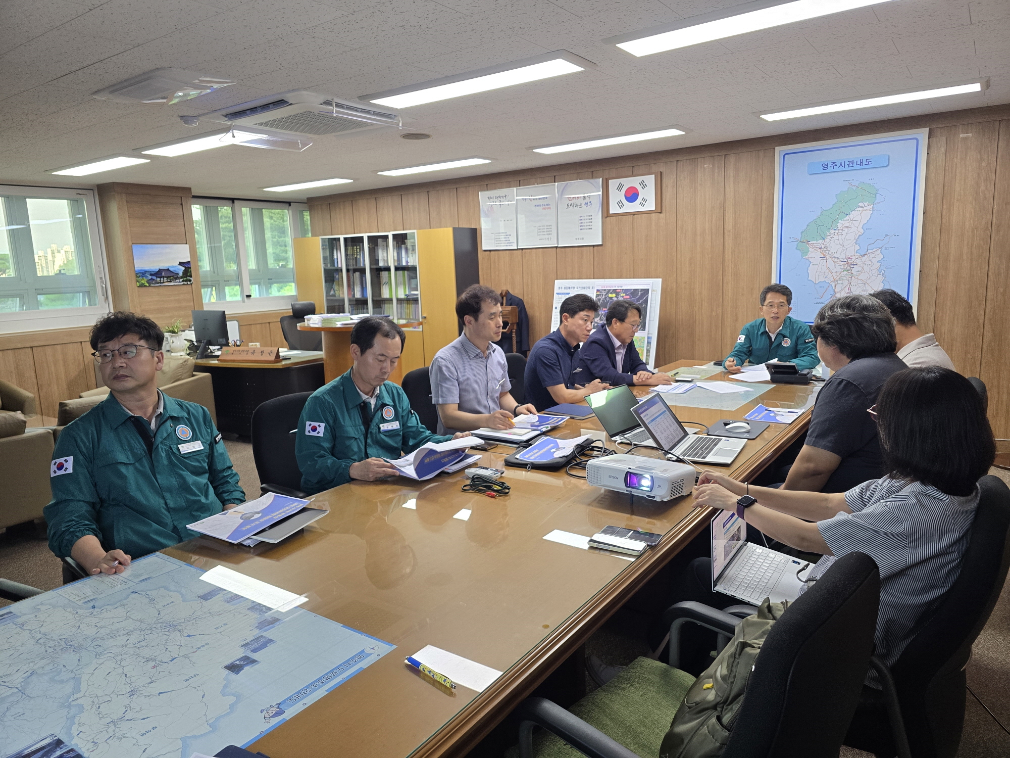 영주시, 영동선 시가지 통과 구간 이설 타당성 조사 중간보고회 개최