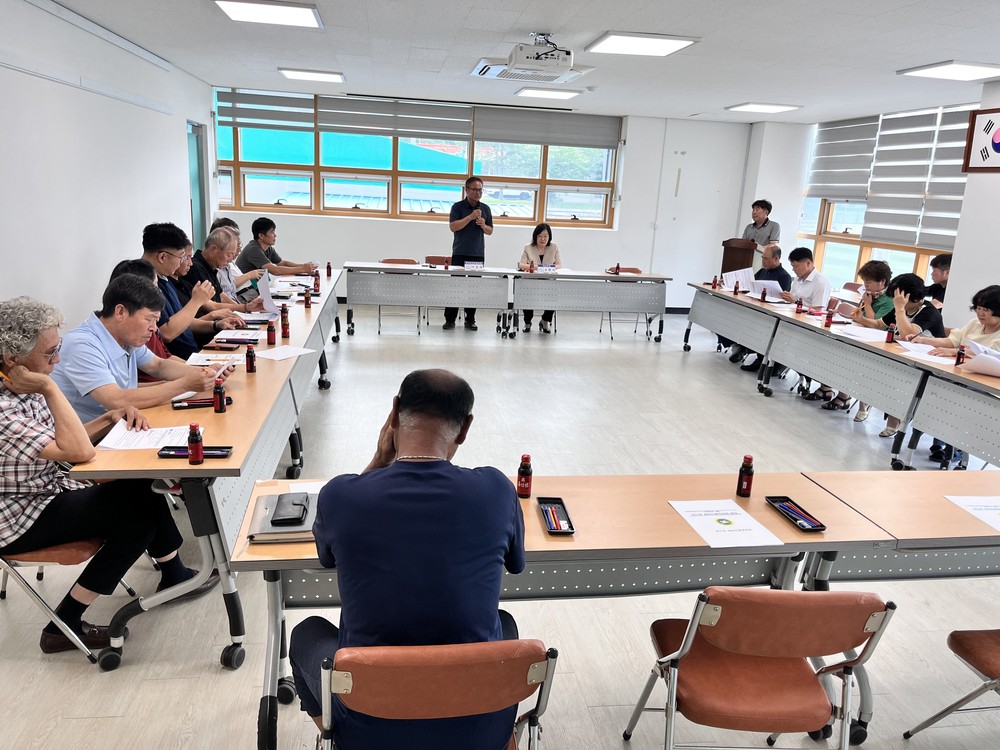 양도면 체육진흥후원회, 강화군민의 날 기념 체육대회 준비 회의 개최