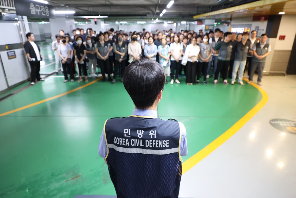 안양시, 20일 을지연습 연계 ‘민방위・화생방테러’ 대비 훈련 실시