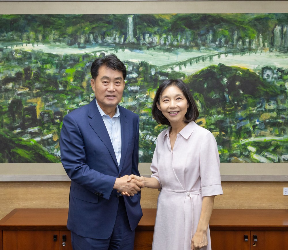 하은호 군포시장, 최호정 서울시의장 만나 남부기술교육원 부지 활용 협력 논의