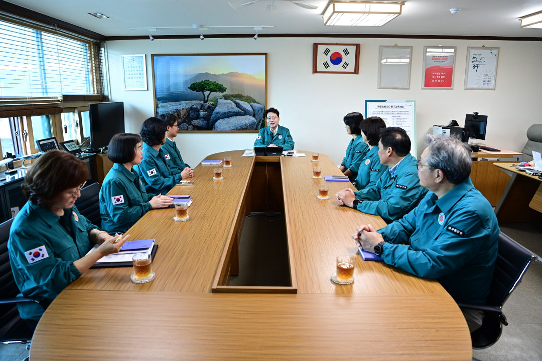 대구 동구, 2025년 을지연습 실제훈련 실시