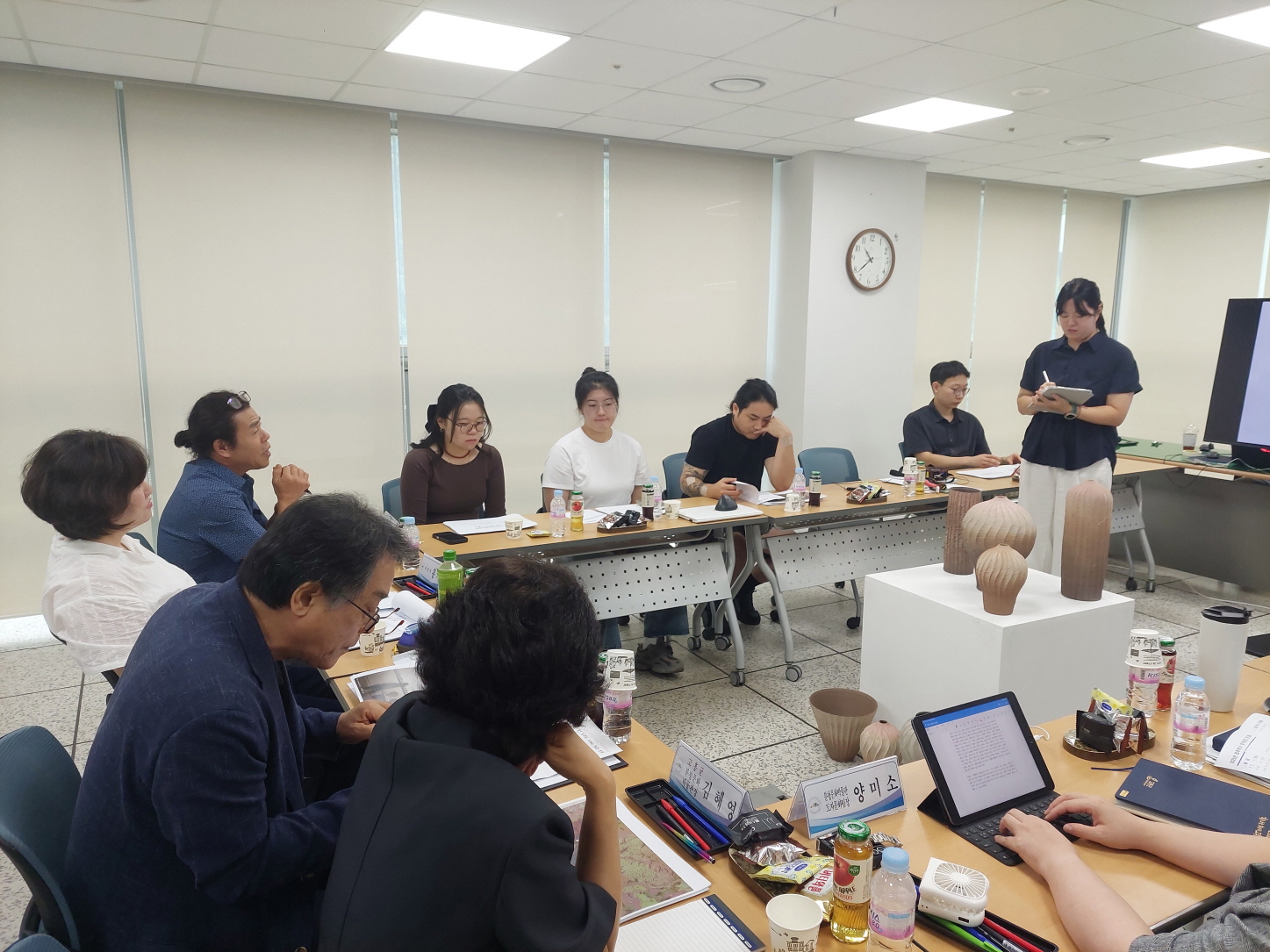 고흥분청문화박물관, 입주작가 창작 중간 보고회 개최