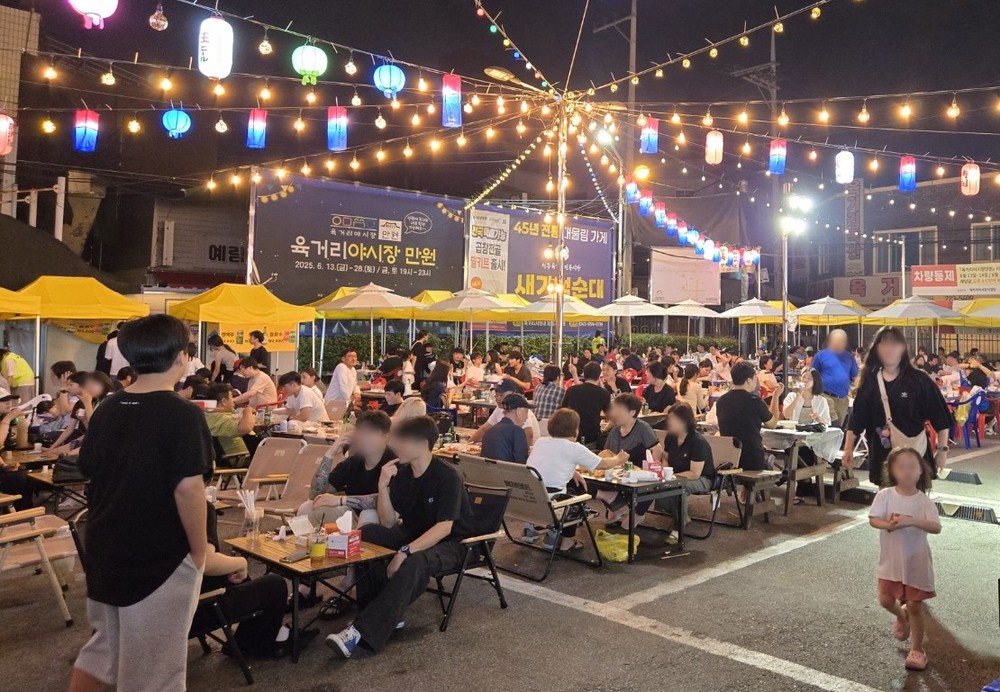 밤에도 꿀잼 가득한 청주시! 육거리야시장 9월부터 상설 운영