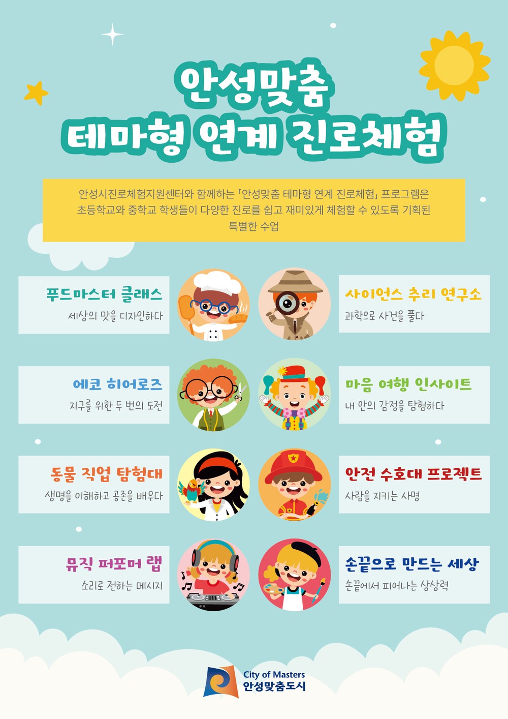 안성시진로체험지원센터, 테마형 진로체험으로 학생의 미래를 그리다