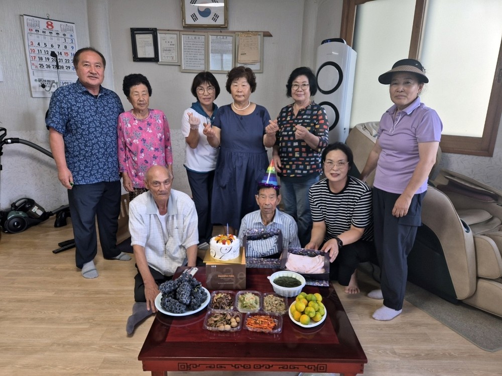 장흥 장평면지사협, 장수노인 생신상 차려드리기 나서