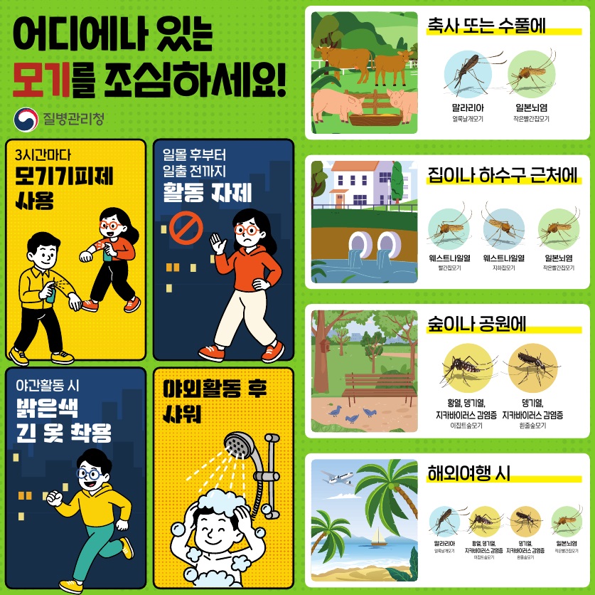 통영시, 여름철 모기 매개 감염병 예방 총력