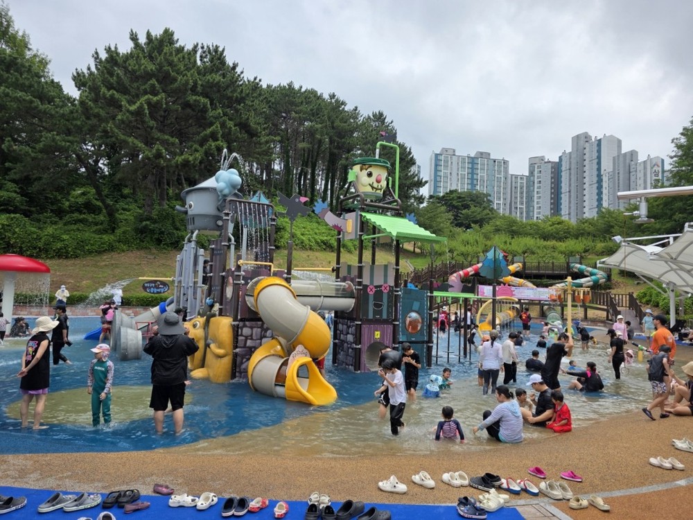 양산 명동공원 물놀이장, 2만여명 방문 성료