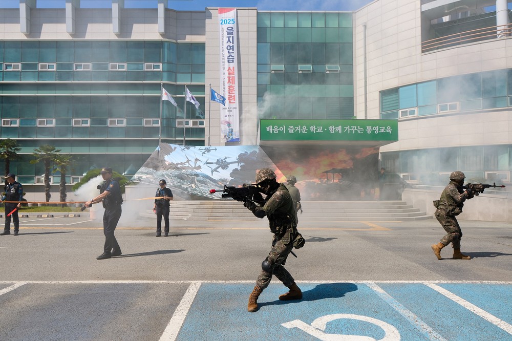 통영시, 2025년 을지연습 실제훈련 실시