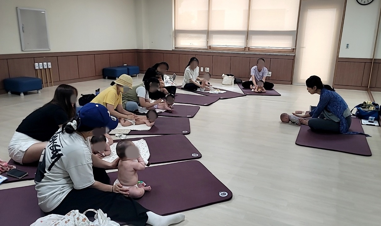숭의보건지소, 오는 9월 ‘맘앤베이비 마사지 교실’ 3기 운영