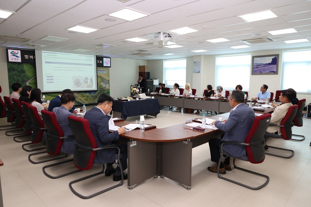 고성대표먹거리 밀키트 및 시제품 개발 용역 중간보고회 개최