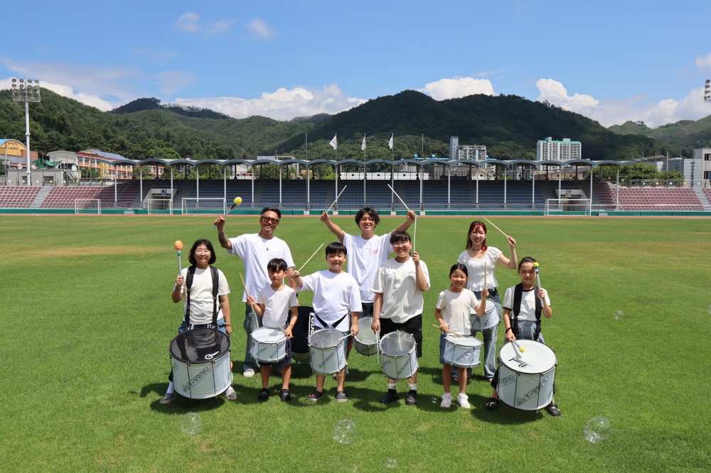 양구 어린이들이 선보이는 특별한 무대 ‘어린이 타악기 앙상블’, 배꼽축제 퍼레이드서 첫 공연