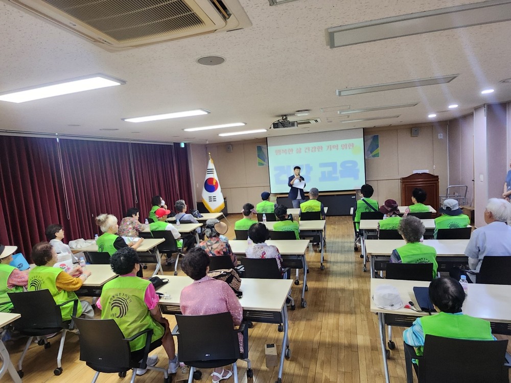 논현고잔동, 환경지킴이‘영양 및 치매 예방교육 ’실시