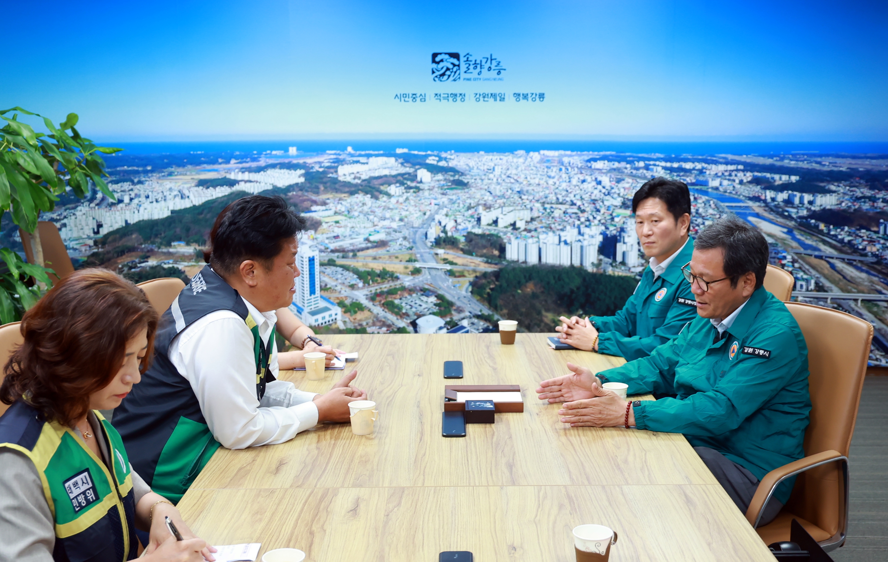태백시, 강릉시 가뭄 극복 위한 급수차 지원 나서