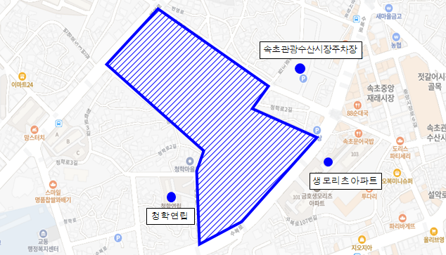속초시, 금호6지구 지적재조사 현장상담소 운영