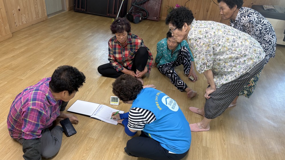 강진군 작천면 폭염 속 어르신 안전지킴이 나섰다