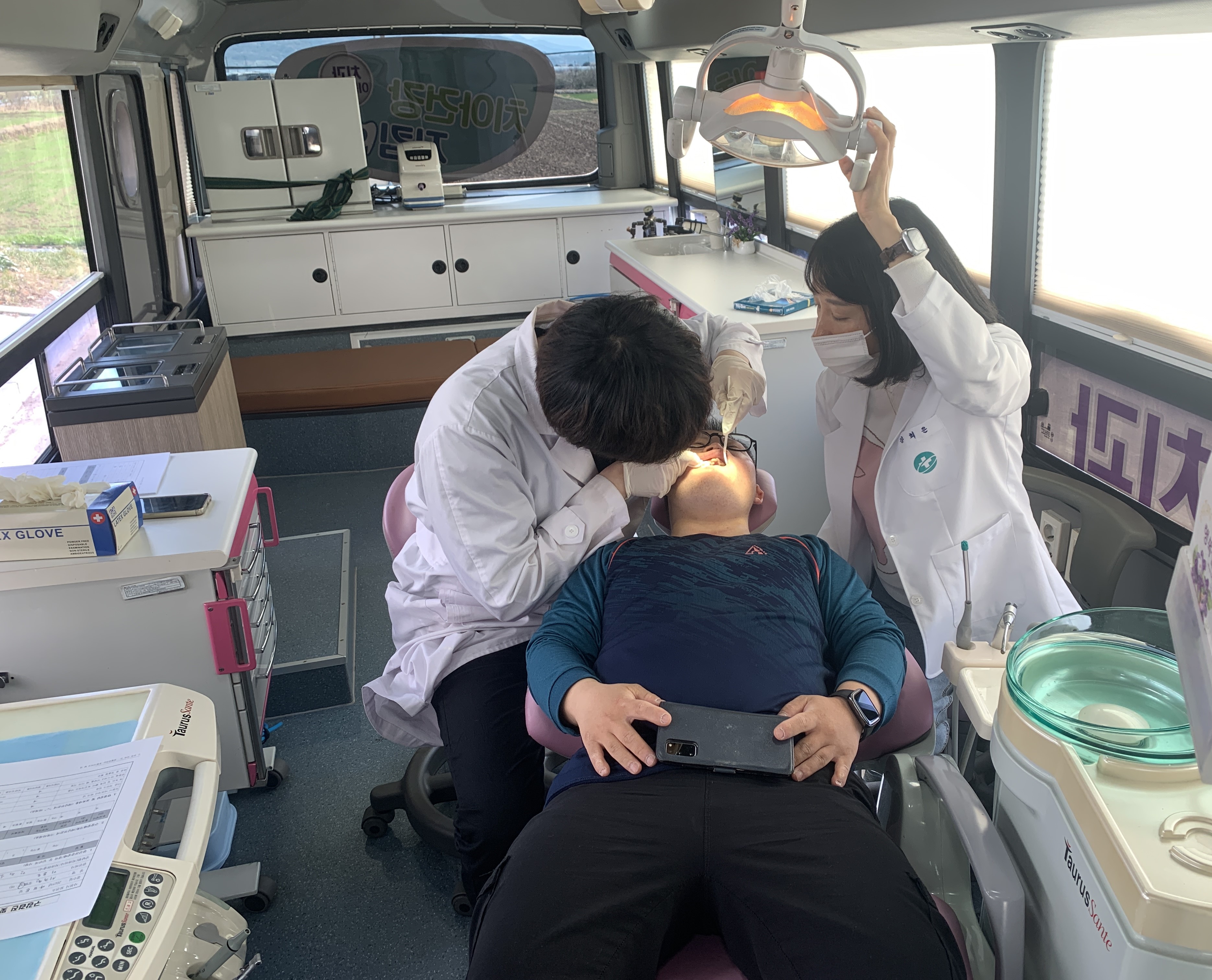 사천시, ‘찾아가는 구강보건 이동진료차량’ 운영