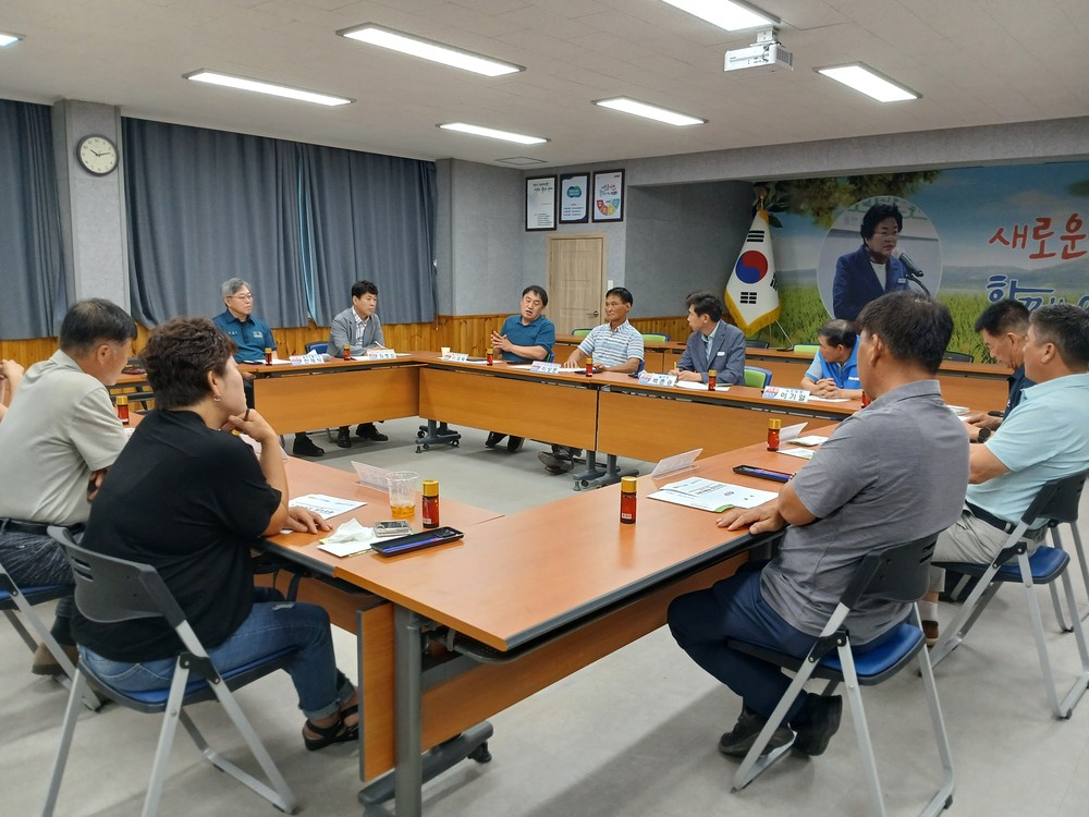 율면, 기관사회단체장 간담회 개최…지역발전과 협력 강화를 위해 정례화 추진