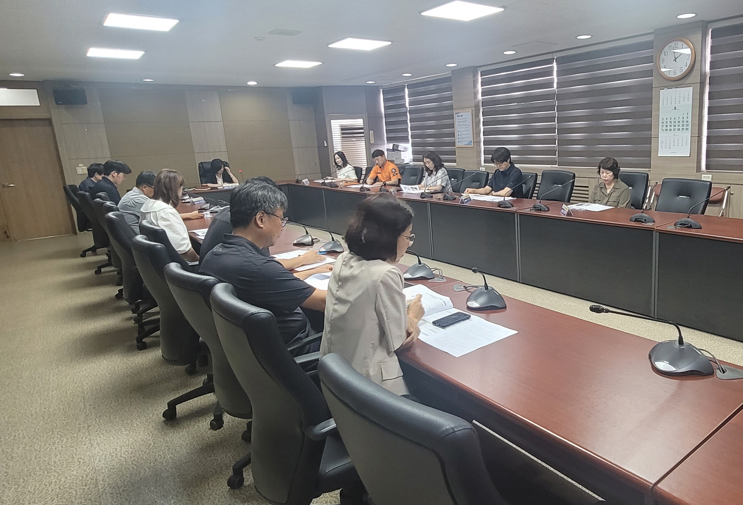 보은군, 안전관리실무위원회 개최로 안전 대책 ‘총력’