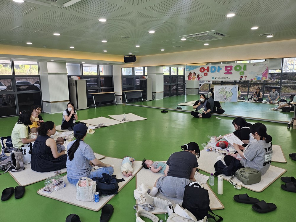 북구보건소, 생애초기 건강관리사업 ‘엄마모임’ 운영