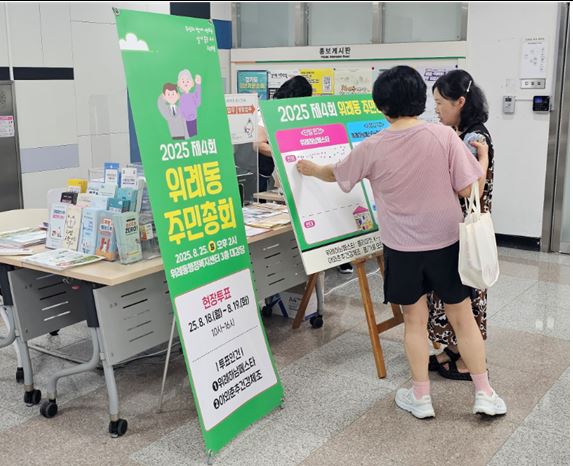 위례동 주민총회, 주민이 직접 마을 사업 결정