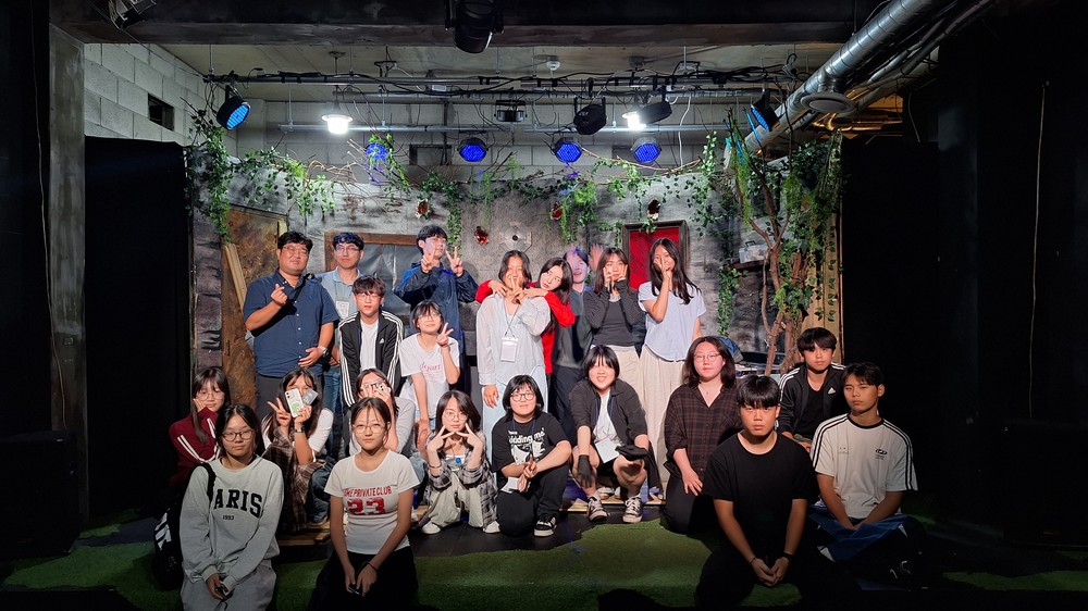 청소년 참여형 문화 프로그램 2025 문화야놀자‘연극’, 스릴러 연극‘흉터’관람 진행