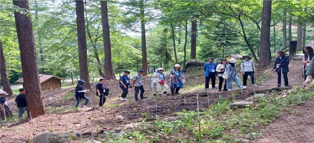 국립횡성숲체원, 산림복지 일자리·힐링 캠프로 4050세대 새 출발 지원