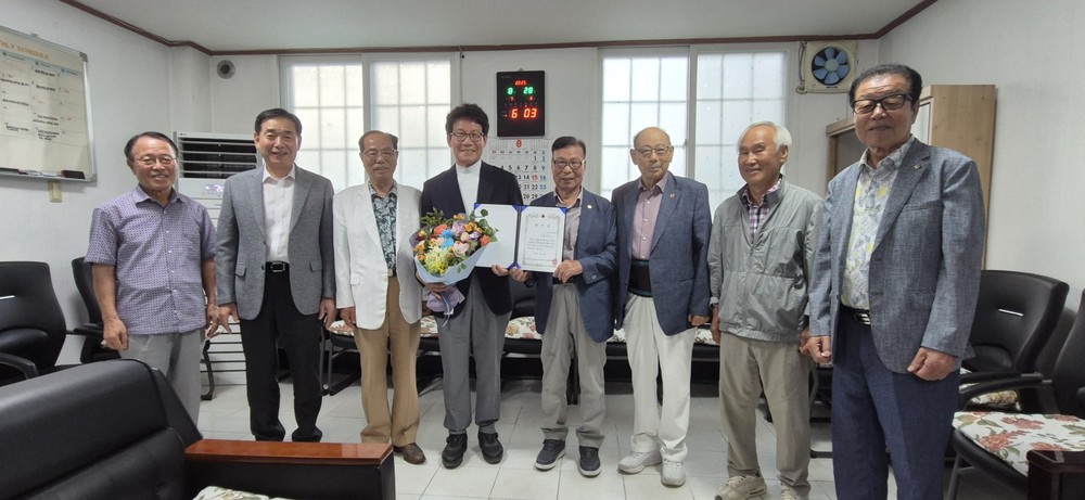 임호경 대한노인회 화순군지회장 무투표 당선