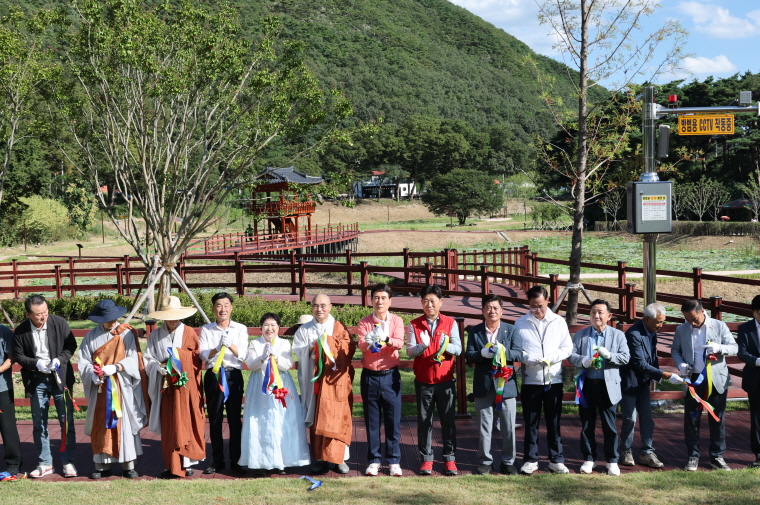 숲과 물이 어우러진 친환경 체험장, 포항 내연산보경사 자연학습장 개장
