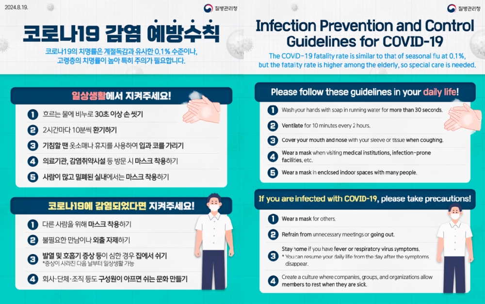 천안시, 코로나19 확산세에 따른 예방수칙 준수 당부