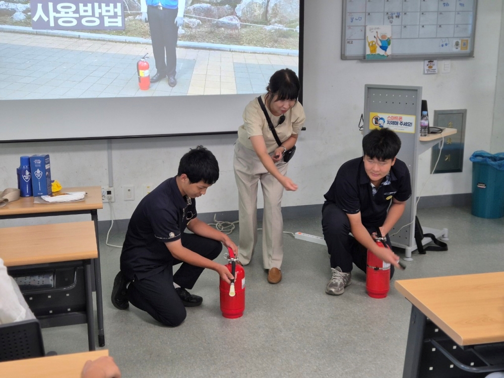 완주군 이서청소년문화의집, 청소년 소방안전 체험