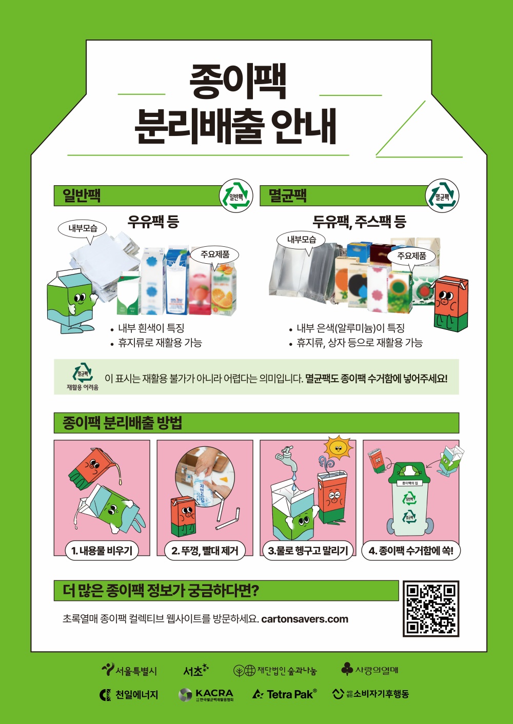 아파트 단지에 '종이팩 전용수거함'… 서울시, 종이팩 재활용률 높인다