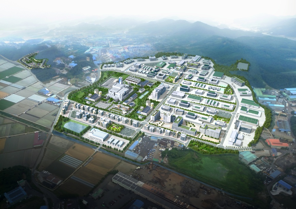 군북일반산단에 물길 튼다…경남도, 산업 인프라 지원