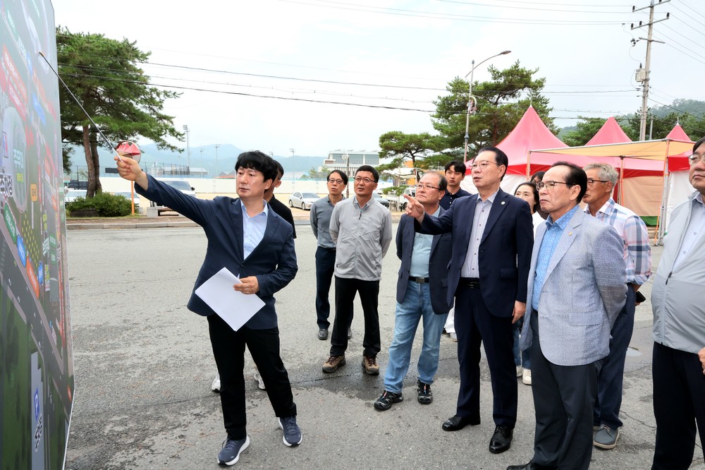 괴산군 ‘2025괴산고추축제’ 개막 앞두고 현장점검 실시