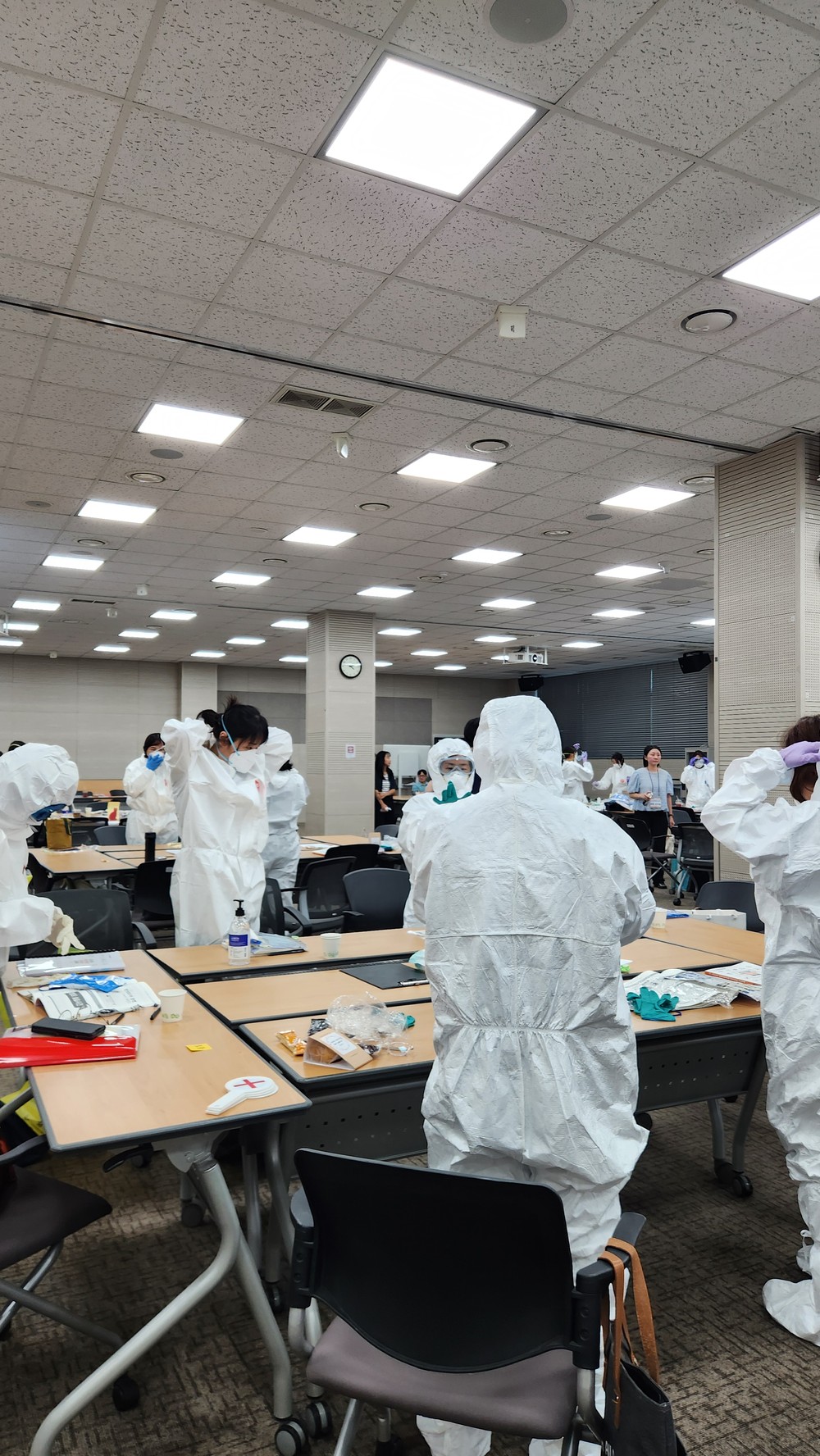 충북도, 신종·재출현 감염병 합동 대응훈련