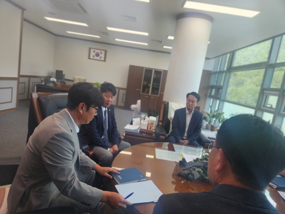 박동식 사천시장, 국립창원대 박민원 총장과 간담회 ‘국립창원대 사천 우주항공 본 캠퍼스 조기 건립을 위한 협력 방안 논의’