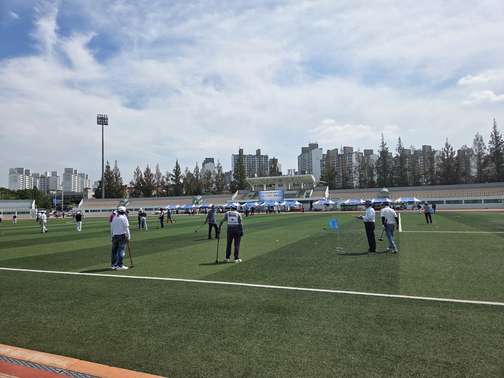 제13회 대한노인회 경기도 연합회장배 그라운드골프대회, 오산에서 성료