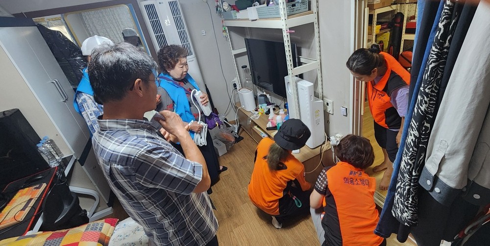 출동! 유달동 복지기동대, 노후주택 화재 예방 합동점검 실시