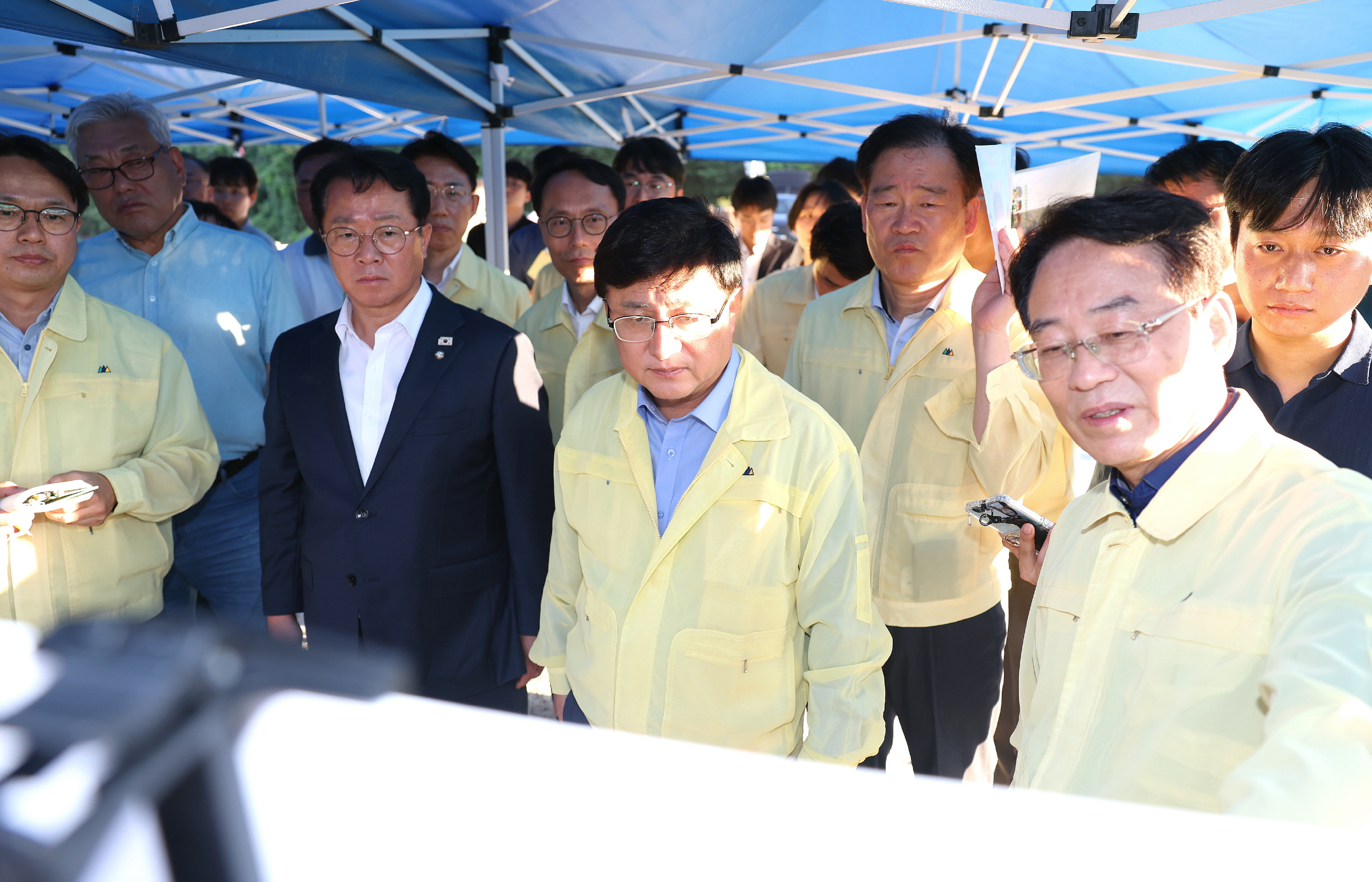 환경부장관, 강진 병영천댐 후보지 현장 방문