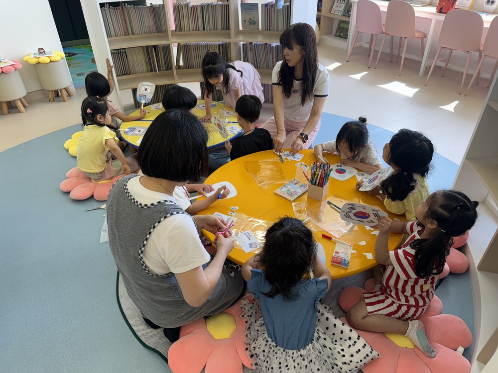 부산 북구 구포3동, 아이누리 도서관서 독서의달 맞이 체험