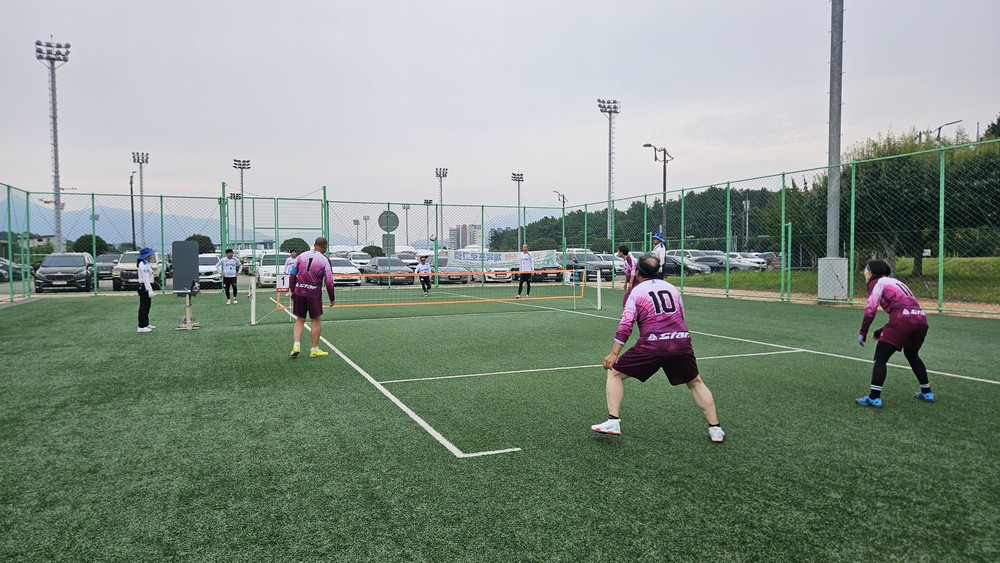 제12회 고성군수배 족구 대회 성료