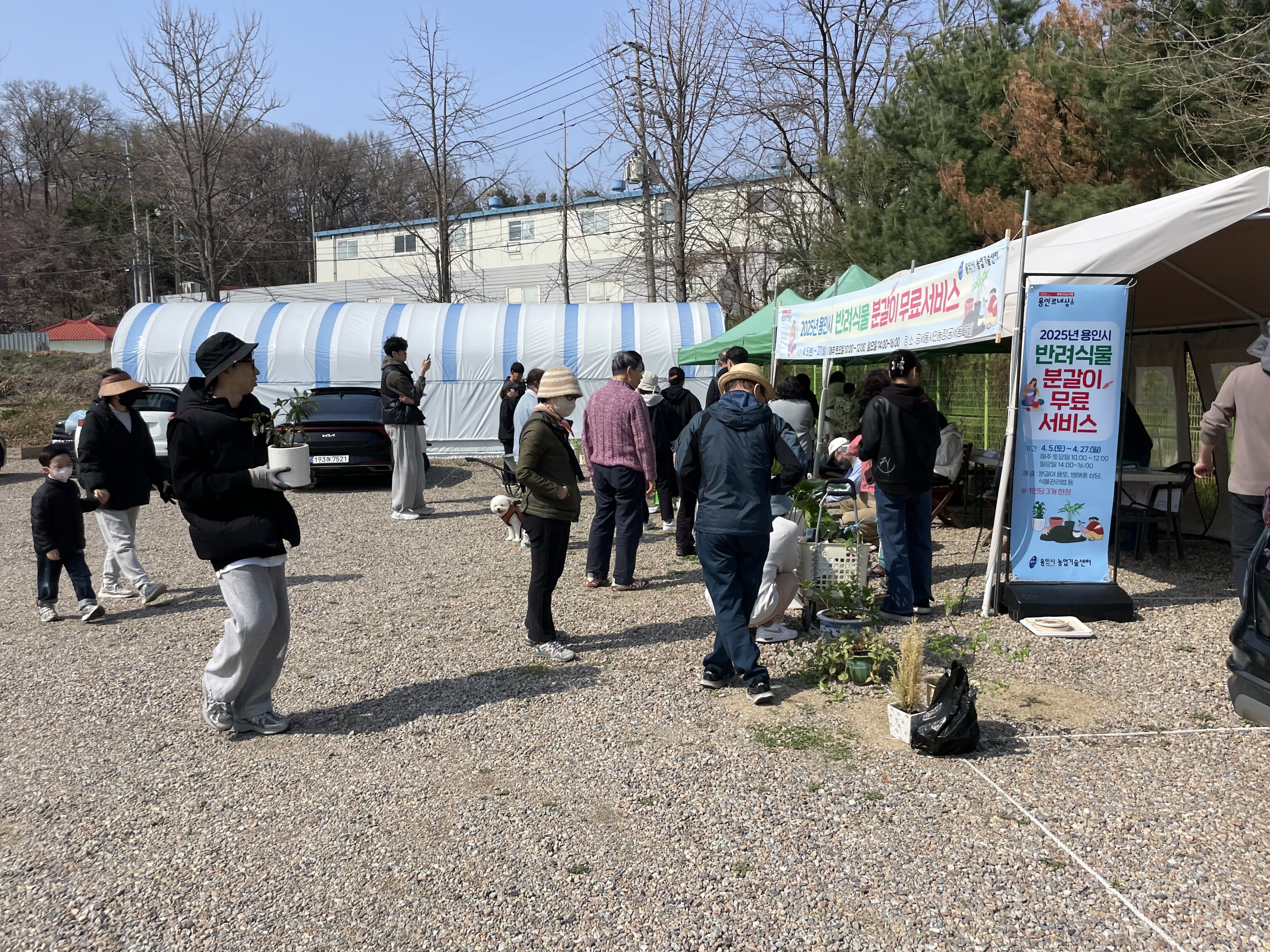 용인특례시, 9월부터 ‘반려식물 분갈이 서비스’ 재개