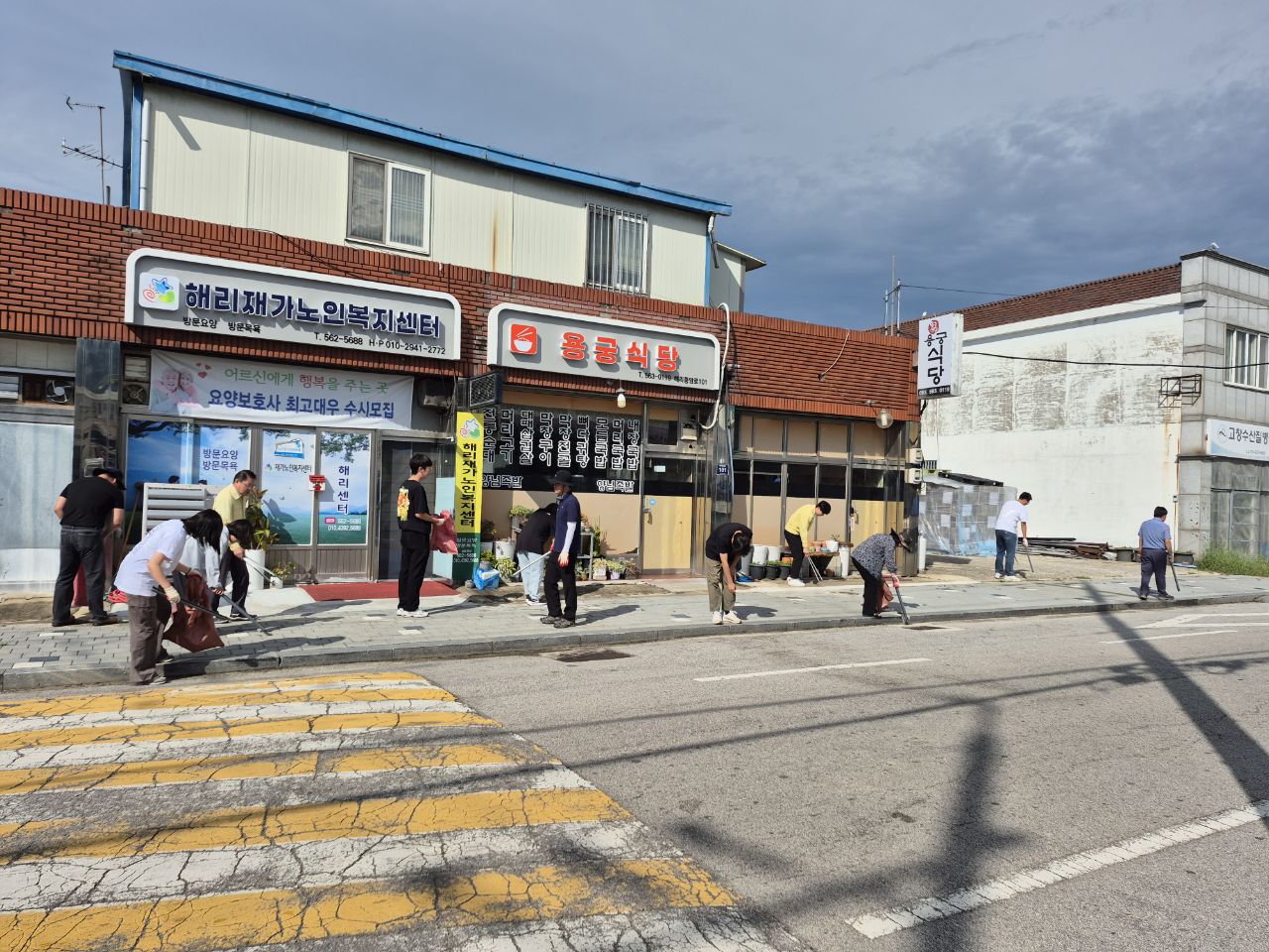 고창군 신림면 주민자치위, 신림면 소재지·효감천 주변 환경정비