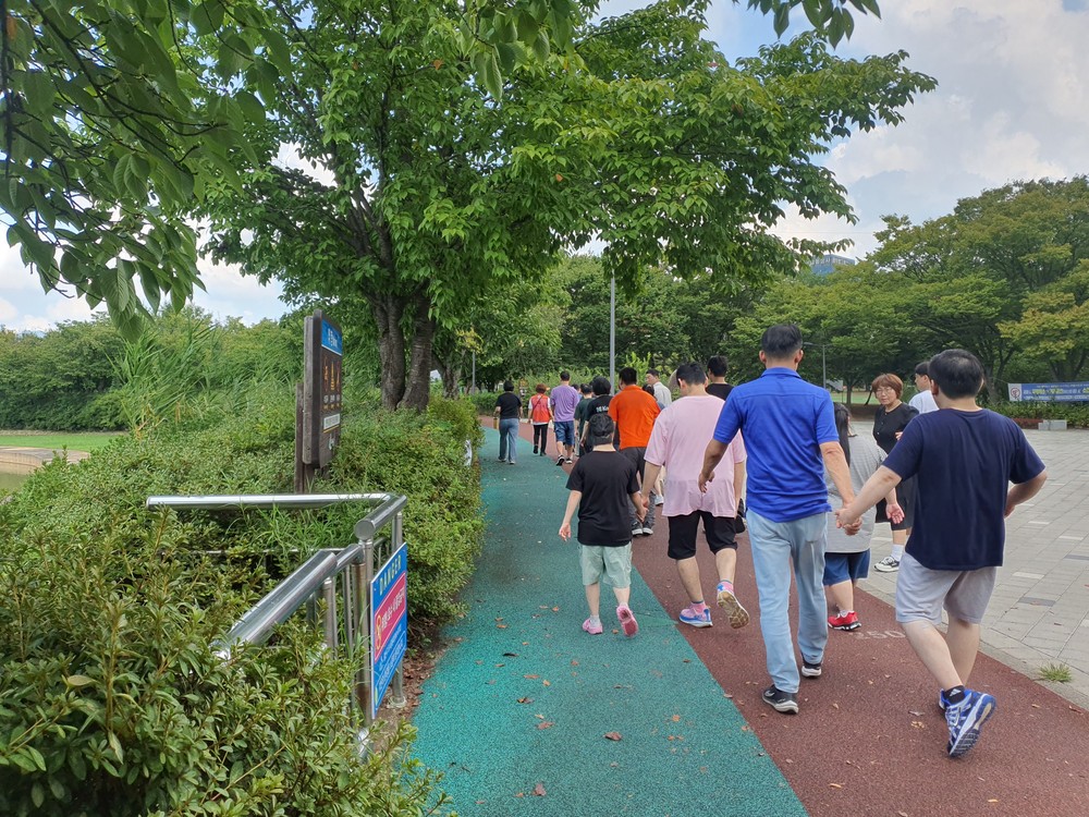 광산구, 장애인과 함께하는 건강한 걷기교실