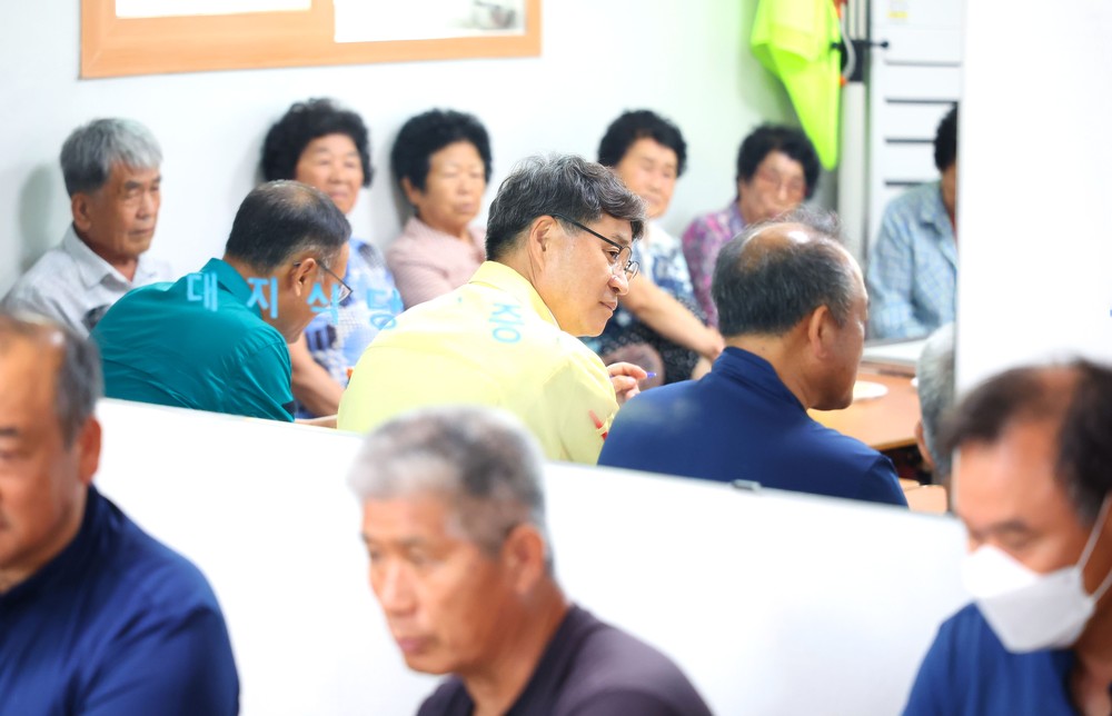 진병영 함양군수, 안의면·지곡면 ‘찾아가는 마을 간담회’ 가져